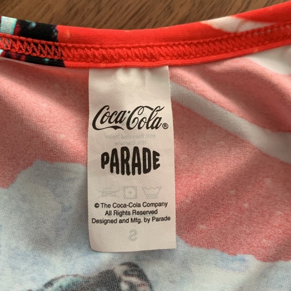 PARADE COCA COLA LONG SLEEVE ROMPER ONESIE - Picture 8 of 9